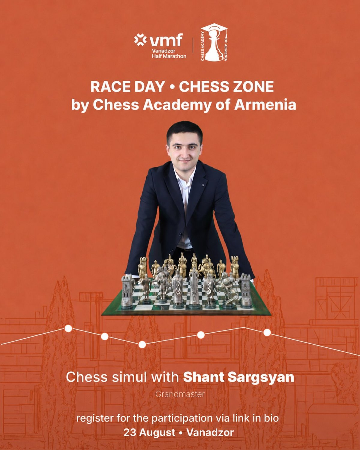 Chess simul with Shant Sargsyan