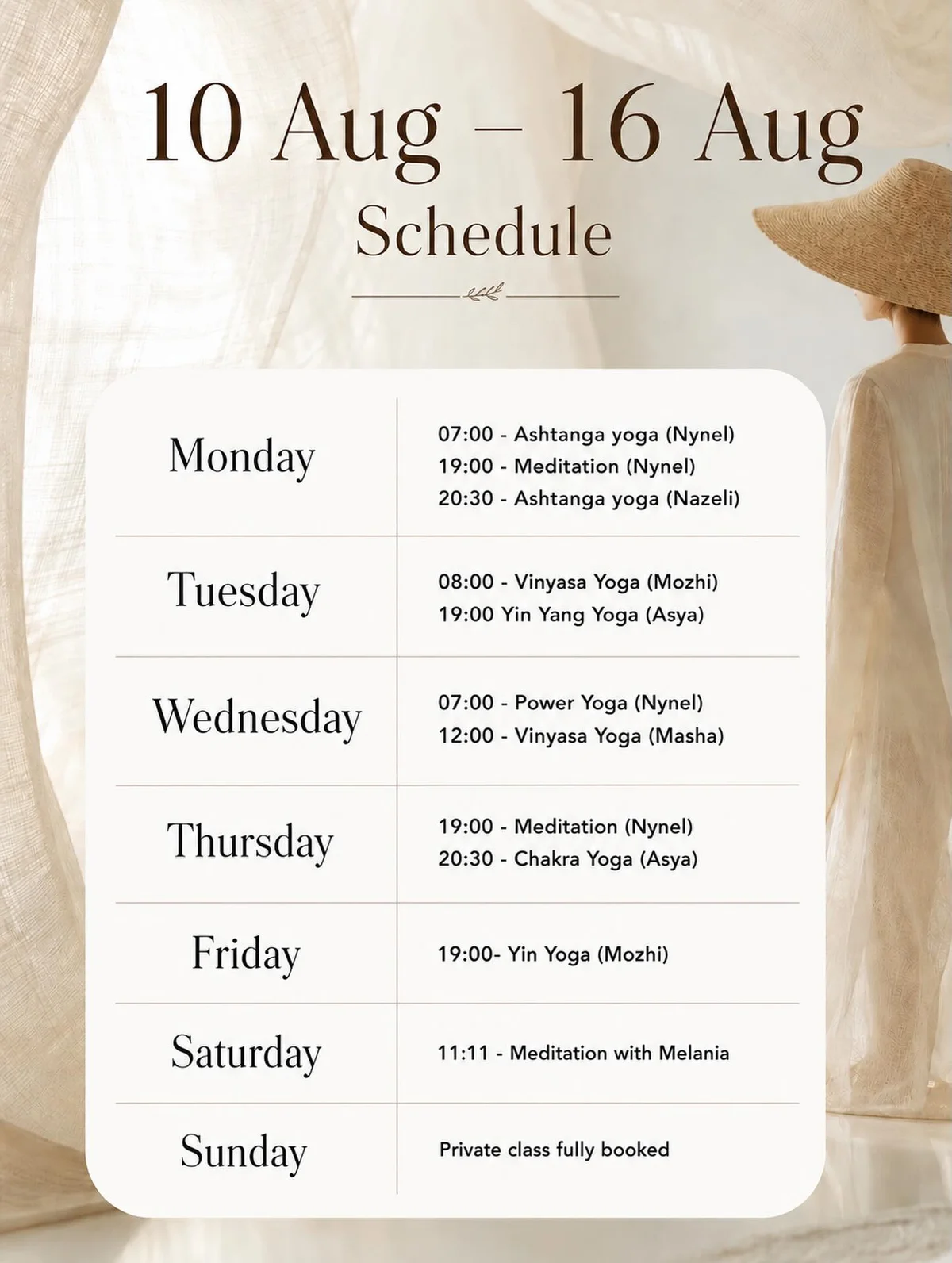 Vinyasa Yoga with Masha