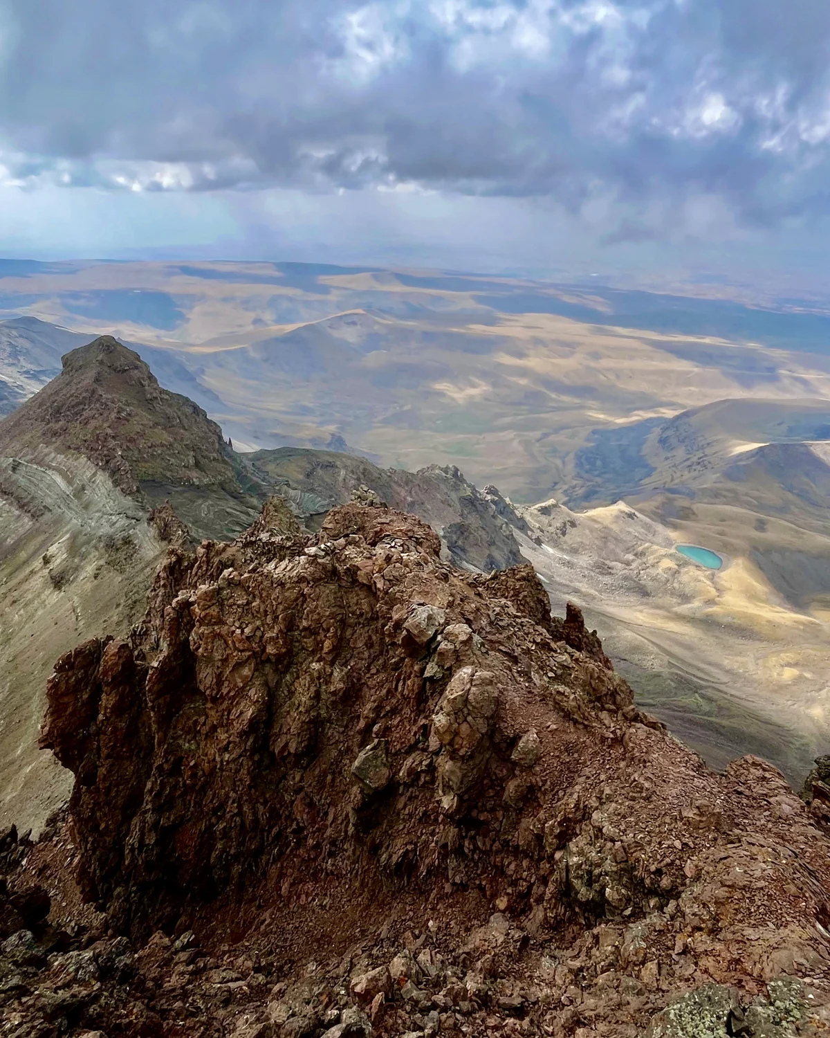 Северная вершина Арагаца (4090м)