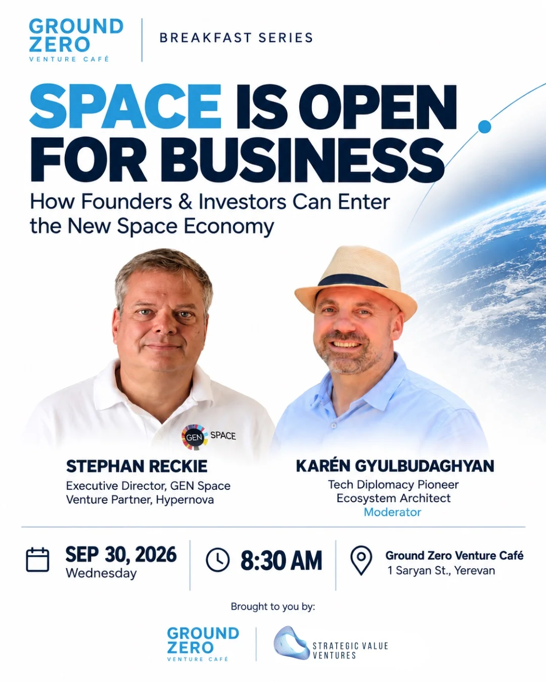 SPACE IS OPEN FOR BUSINESS