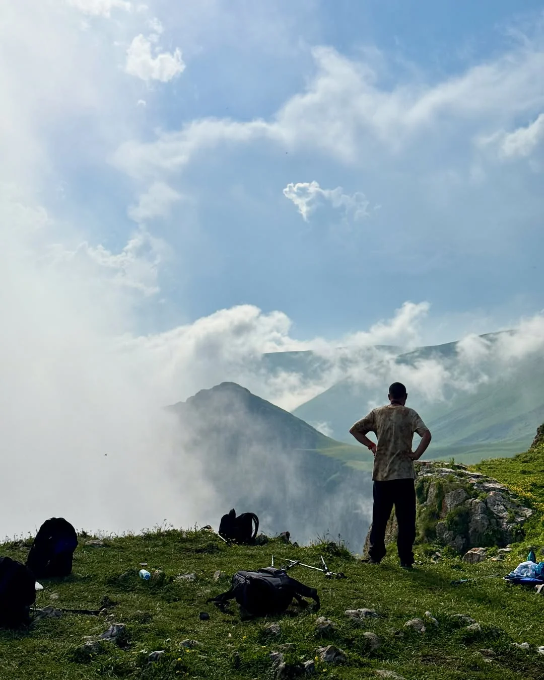Mount Dimats and Hidden Waterfall
