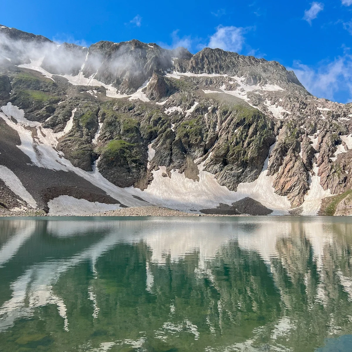 Tsakkar Lake, Srter Waterfall and Mount Aluk