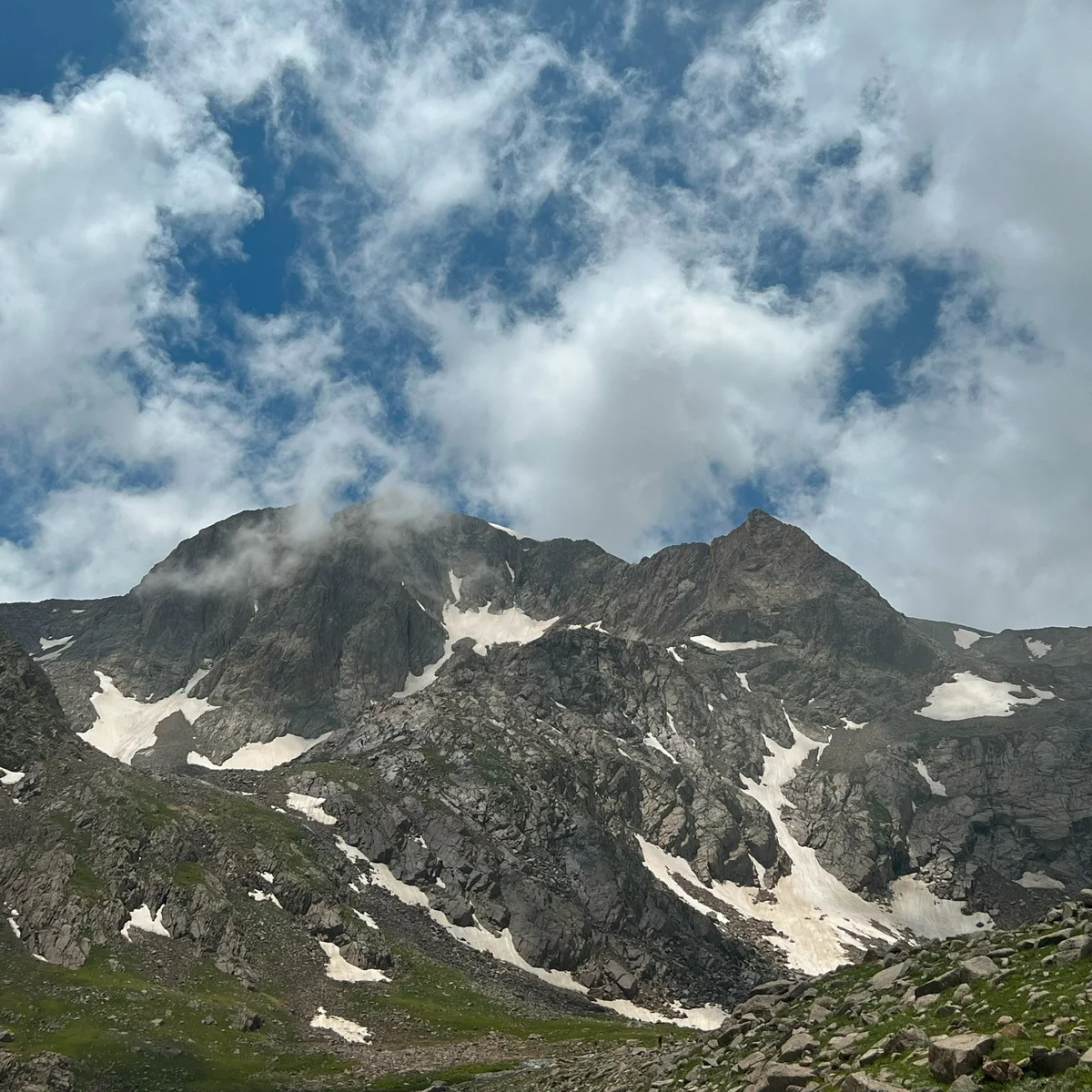Tsakkar Lake, Srter Waterfall and Mount Aluk