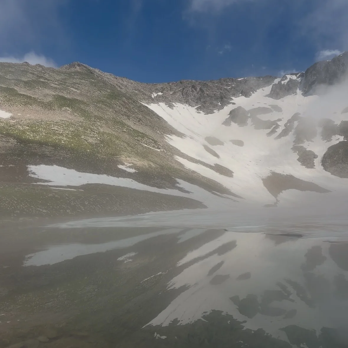 Tsakkar Lake, Srter Waterfall and Mount Aluk