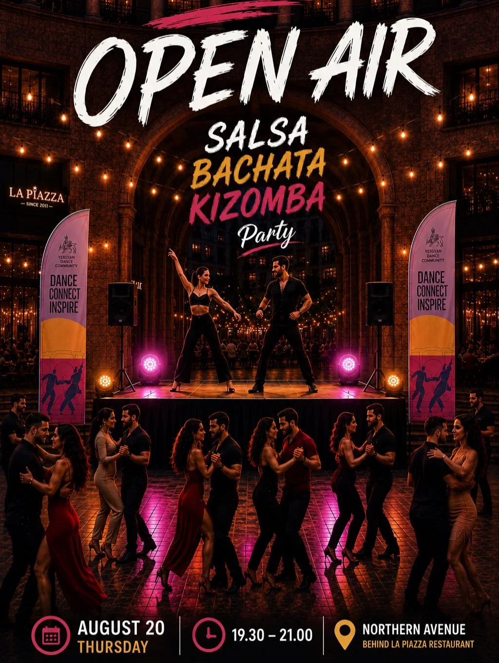 Open Air Bachata, Salsa & Kizomba