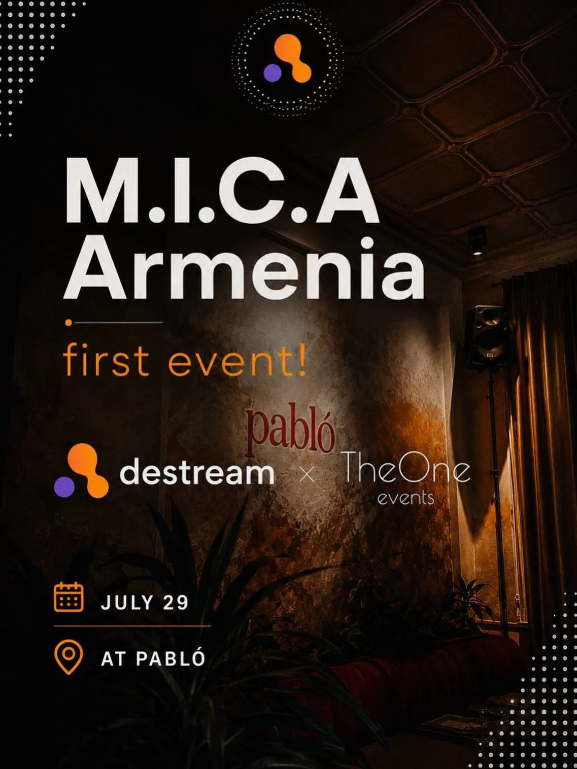 Запуск MICA Armenia by Destream