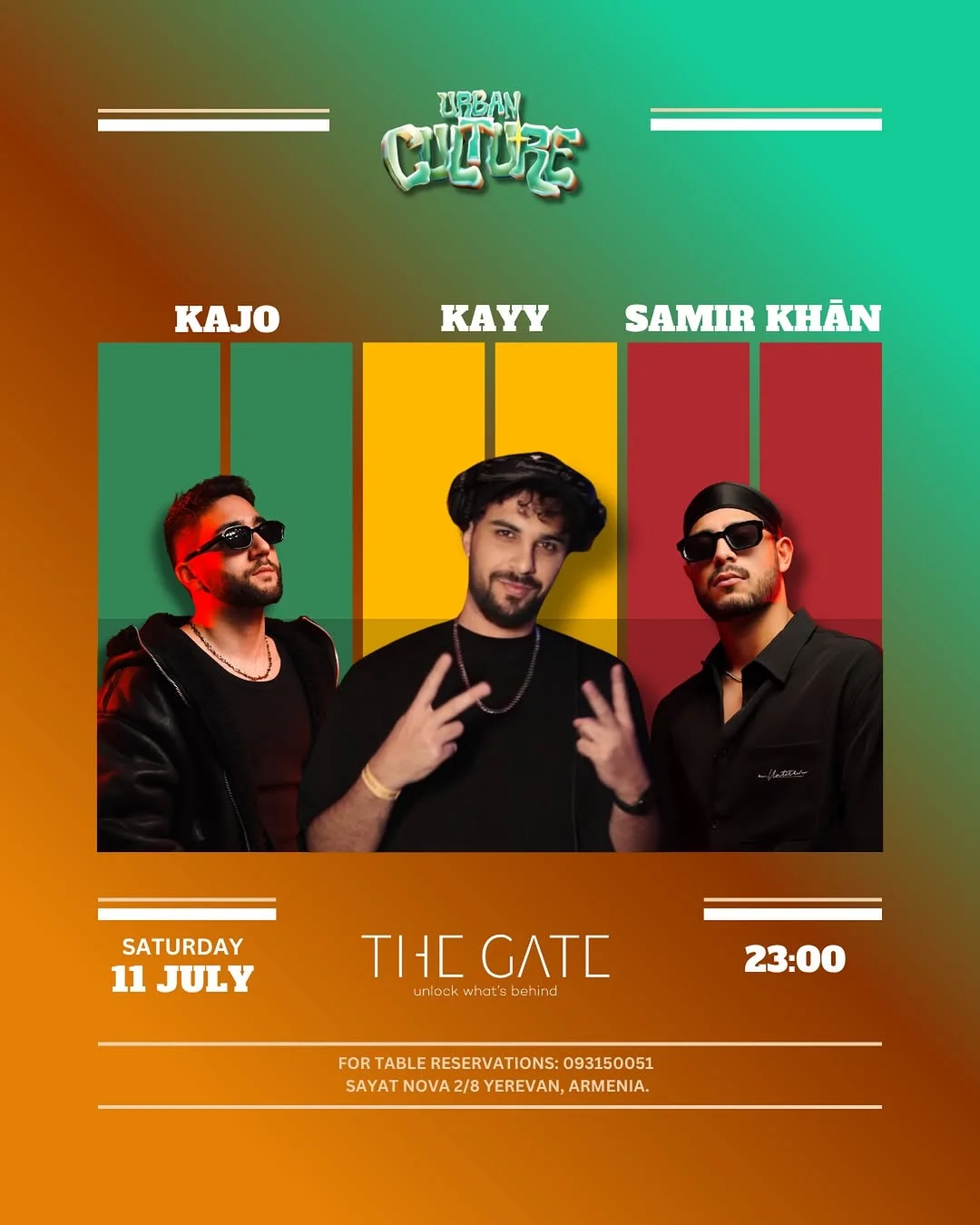 KAJO, KAYY & SAMIR KHĀN