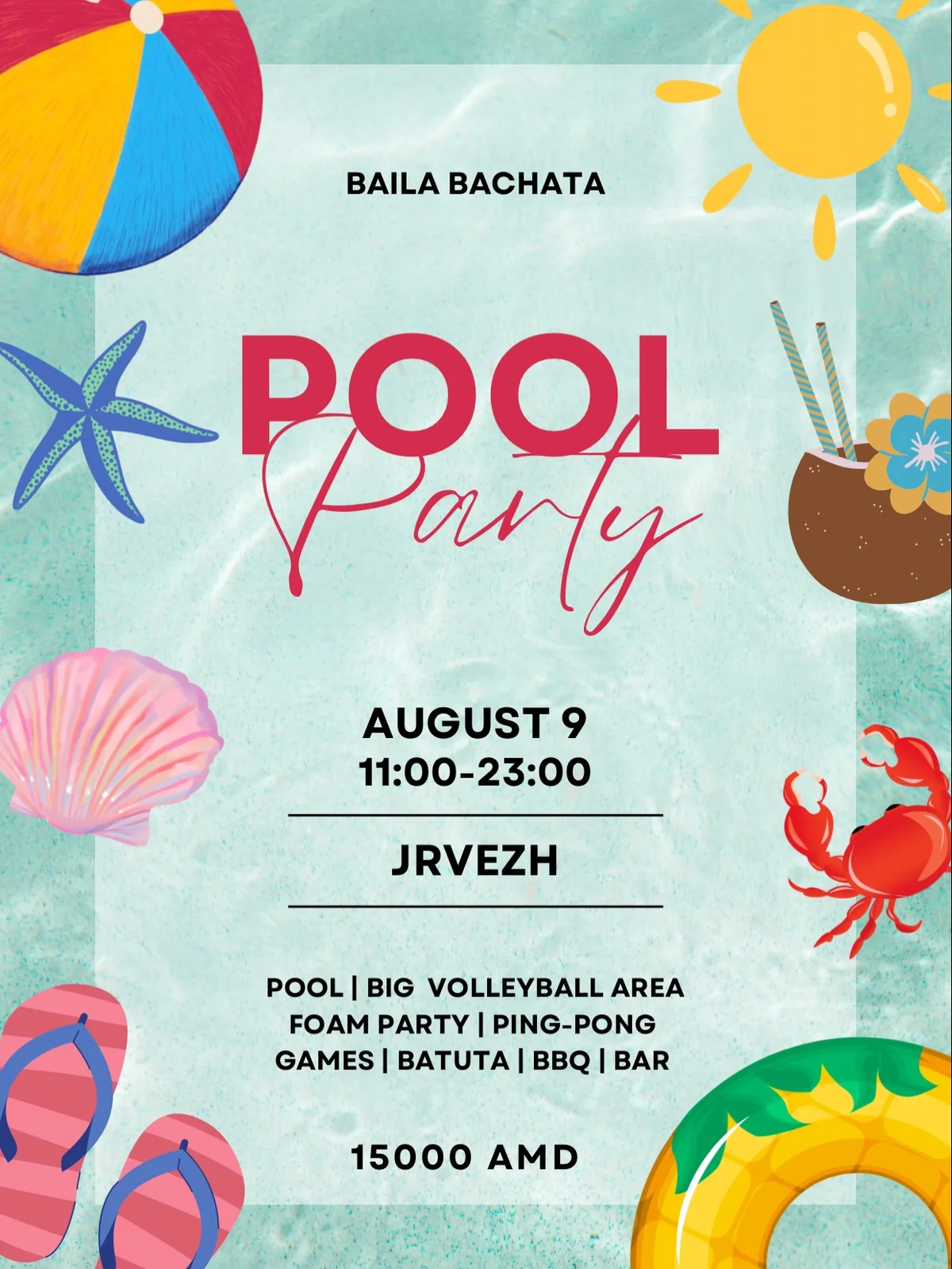 Pool Party by BAILA BACHATA