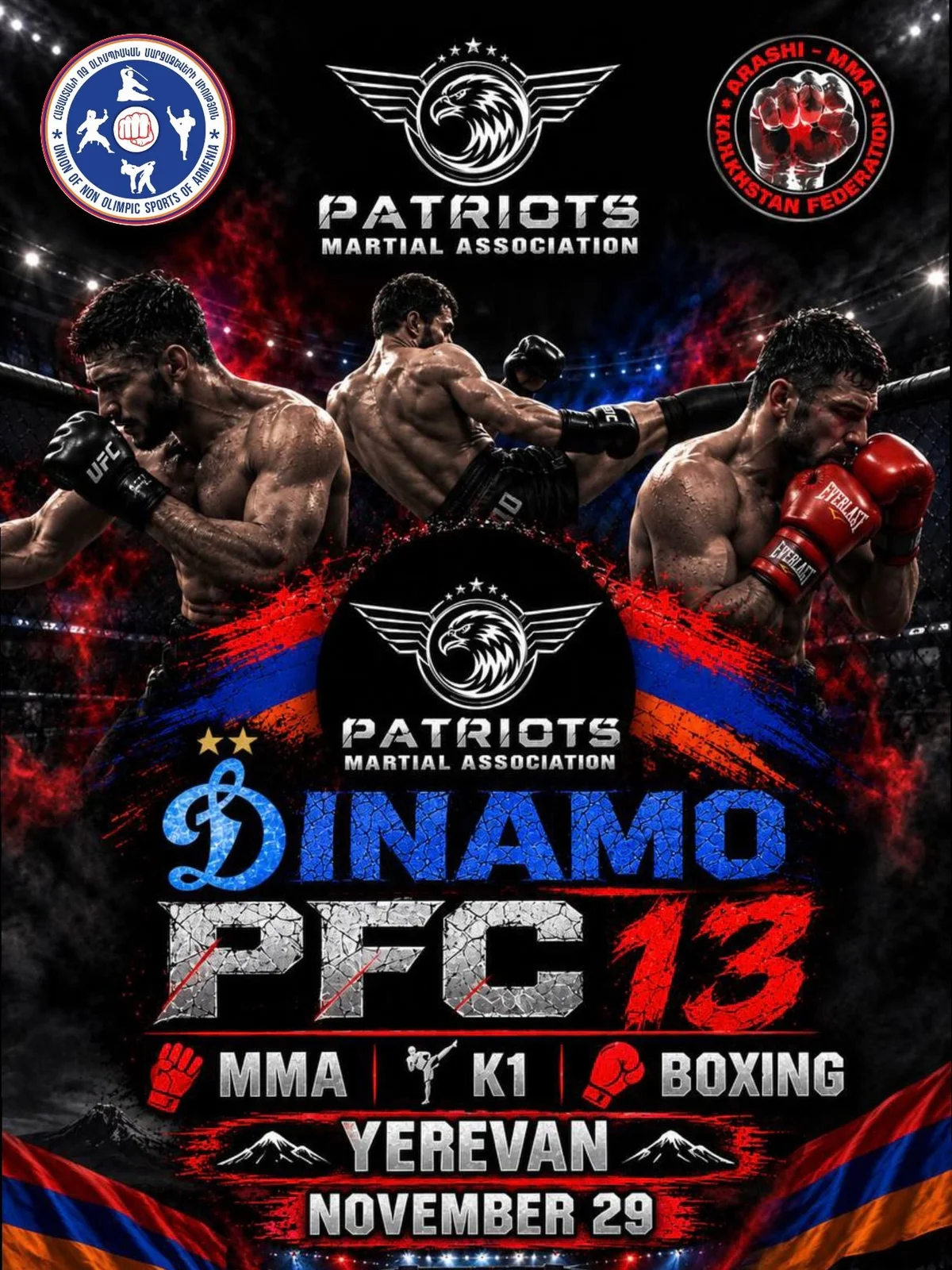 PFC 13: MMA, K-1 и бокс