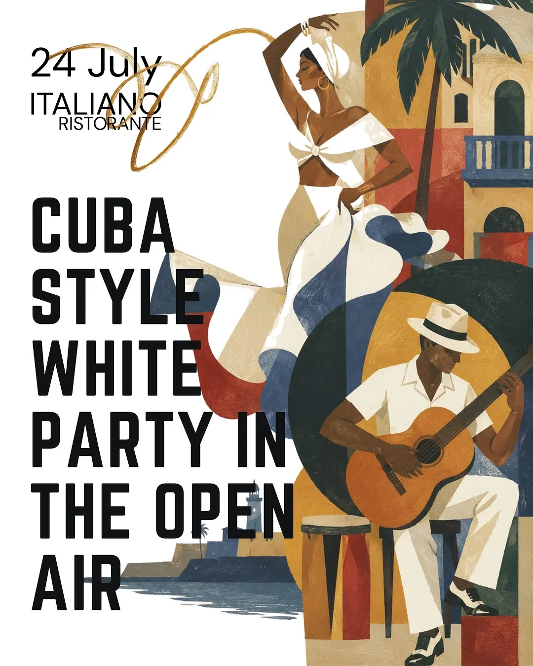Cuba Style White Party
