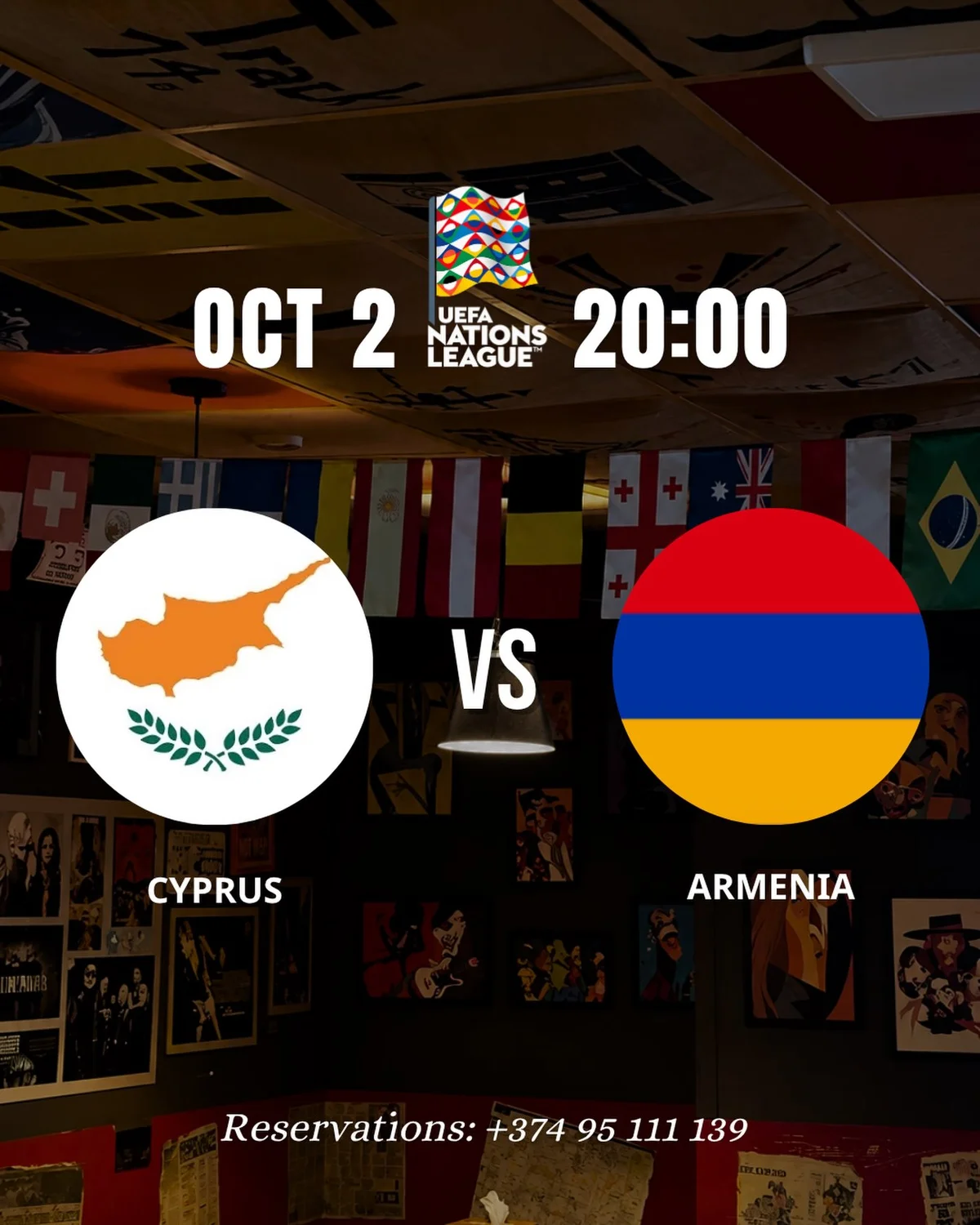 Кипр — Армения. UEFA Nations League
