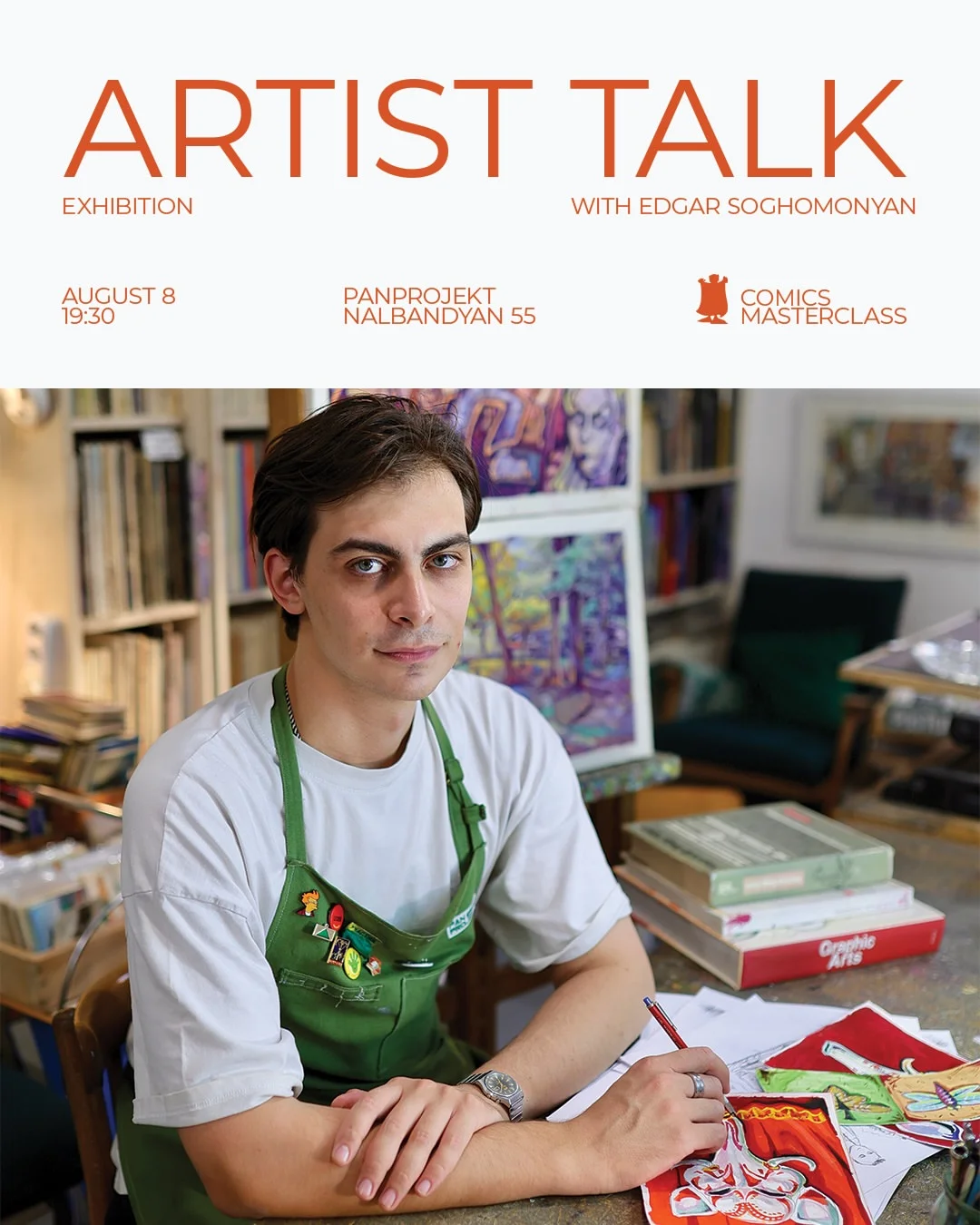 Edgar Soghomonyan. Artist Talk и выставка