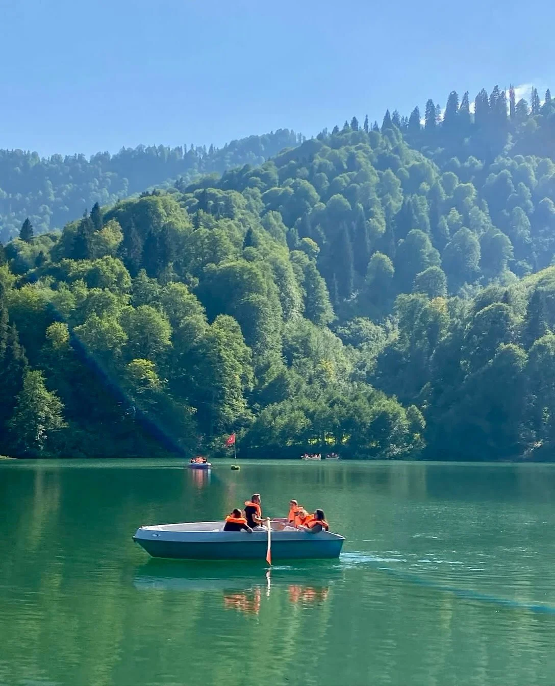 Амшен, Трабзон и Черное море