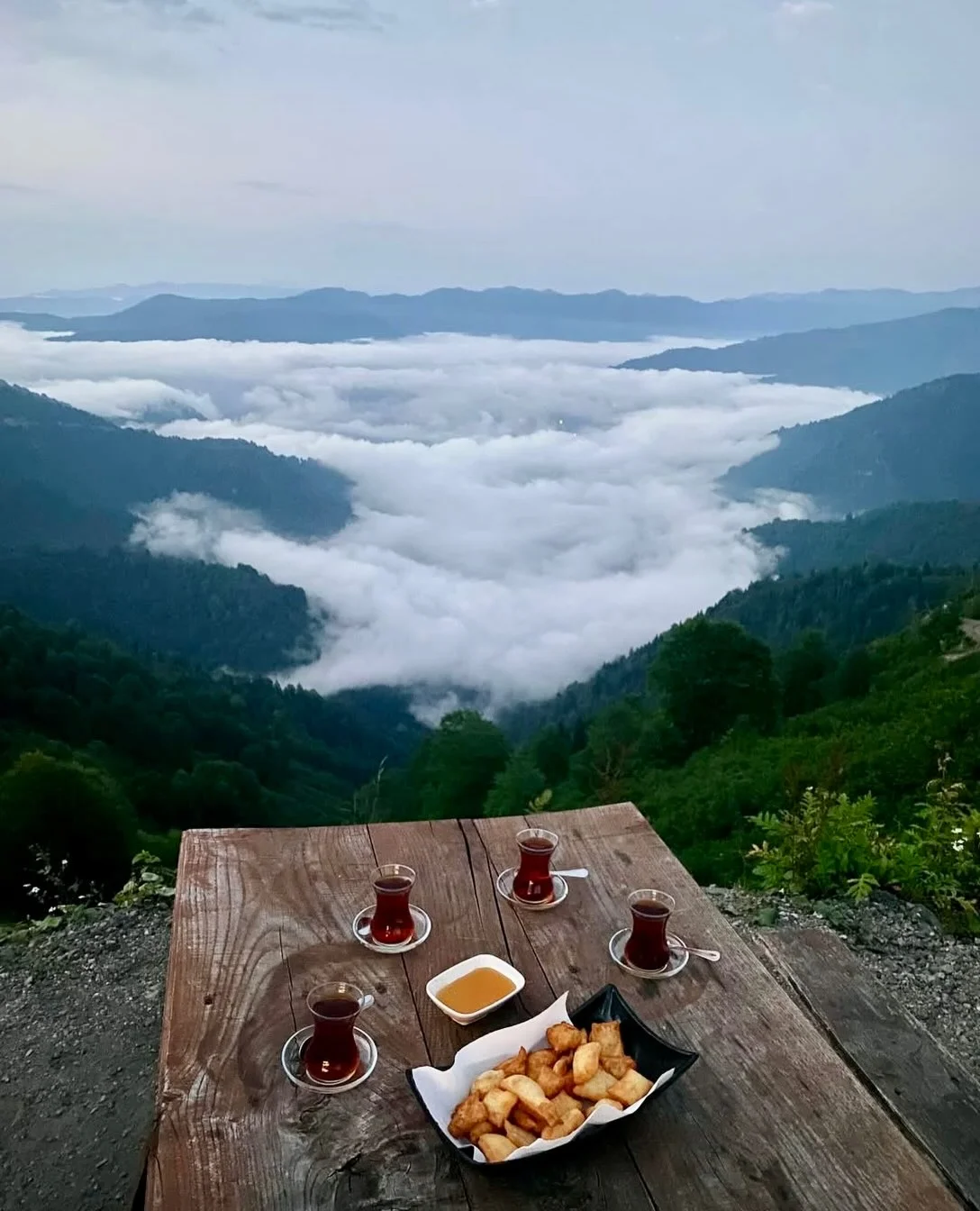 Амшен, Трабзон и Черное море