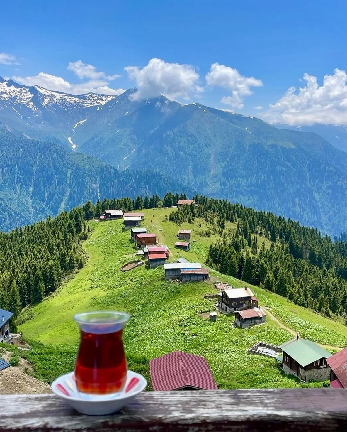 Амшен, Трабзон и Черное море