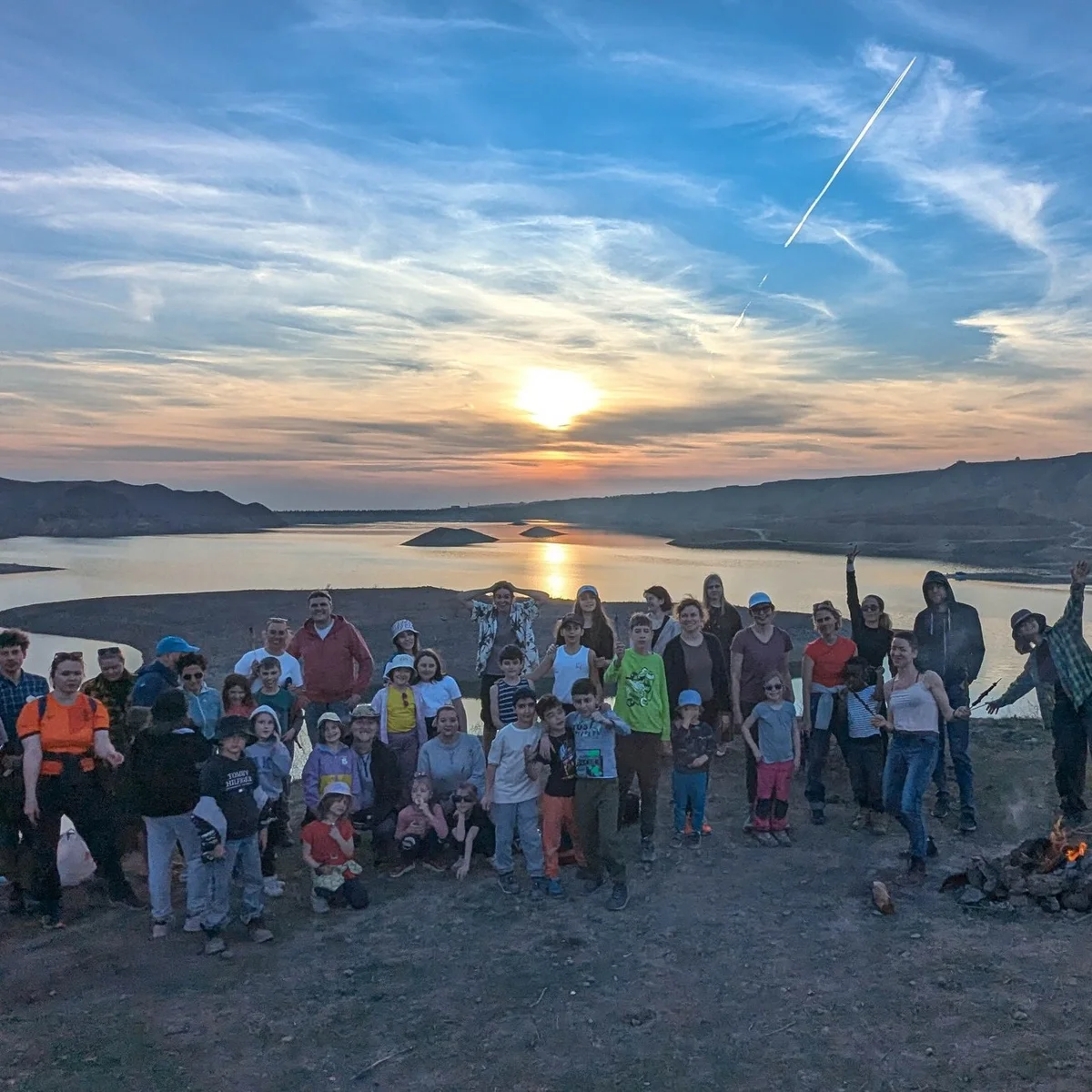 Kids and Family Sunset Hike at Azat Reservoir