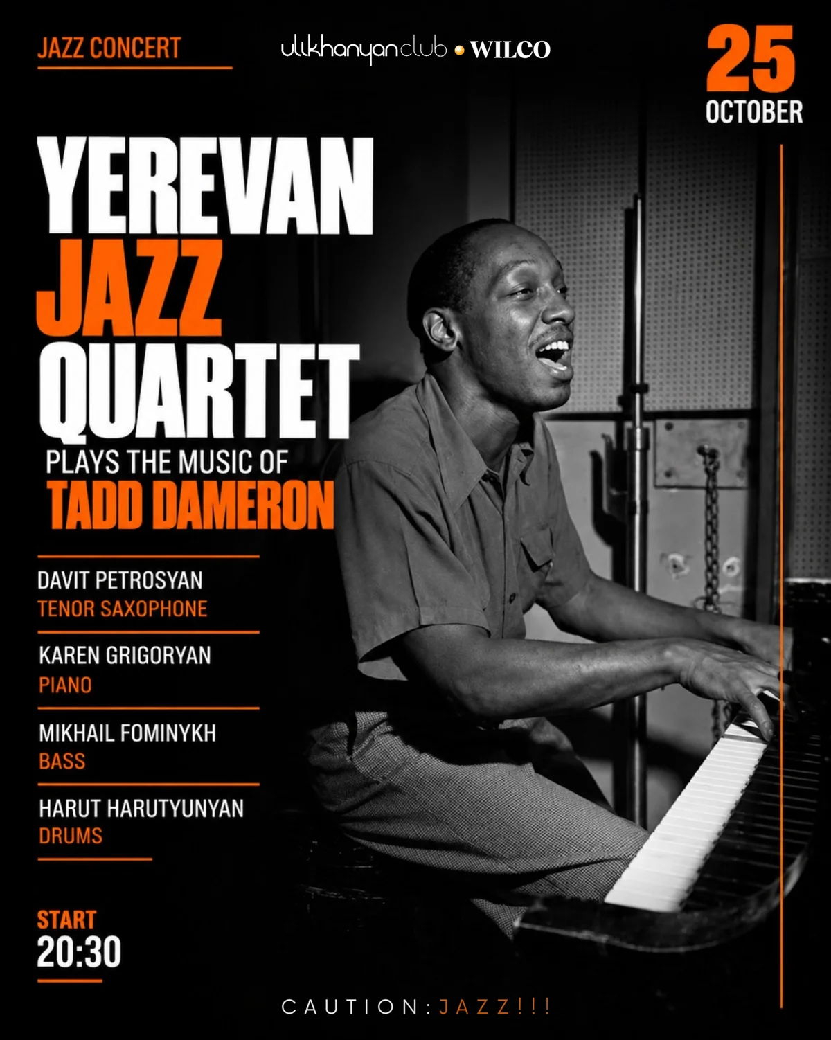 Yerevan Jazz Quartet: Тэд Дамерон