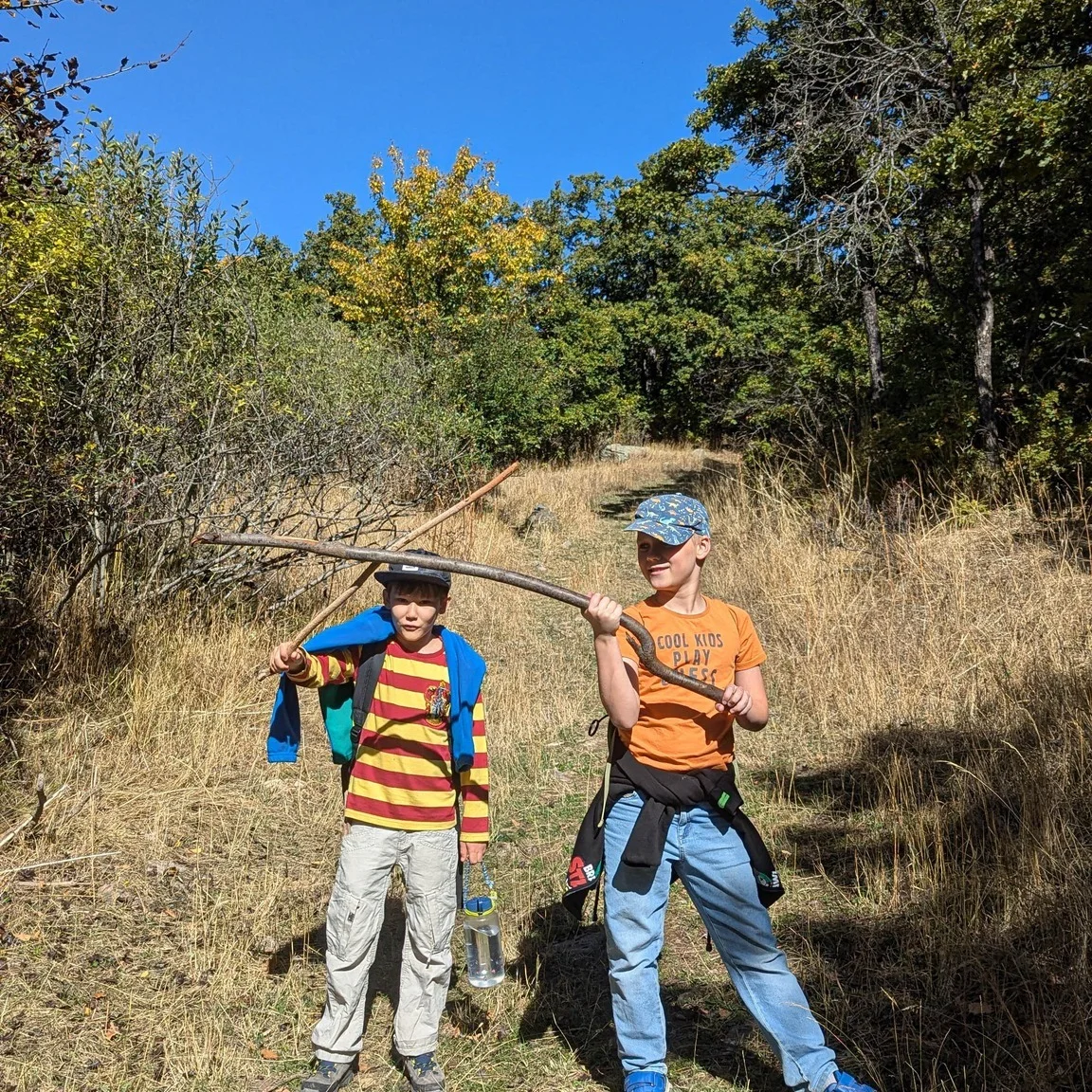 Kids Hike to Mt. Vranasar and Apple Harvest