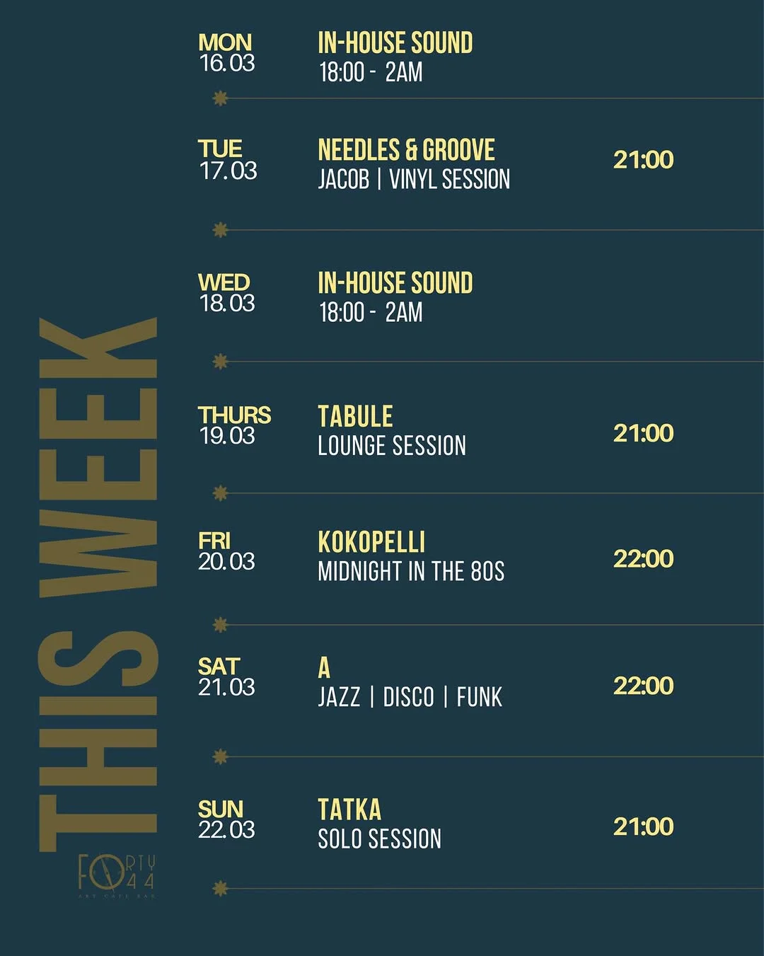 Tabule — lounge session