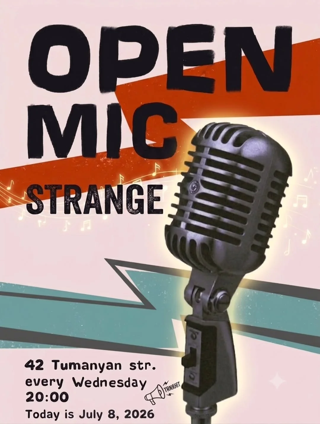 Strange Open Mic
