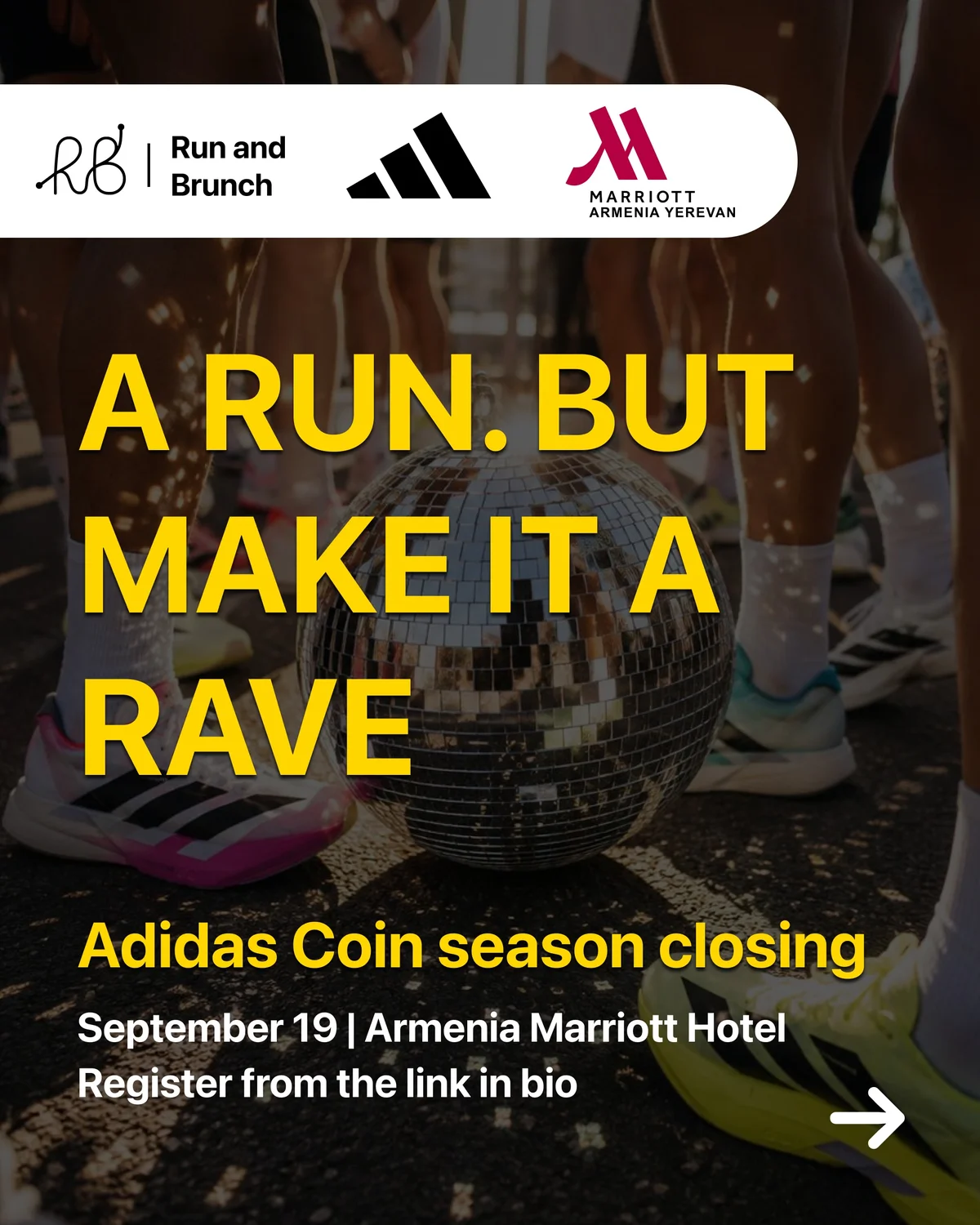 Adidas Coin Season Closing: Run & Rave