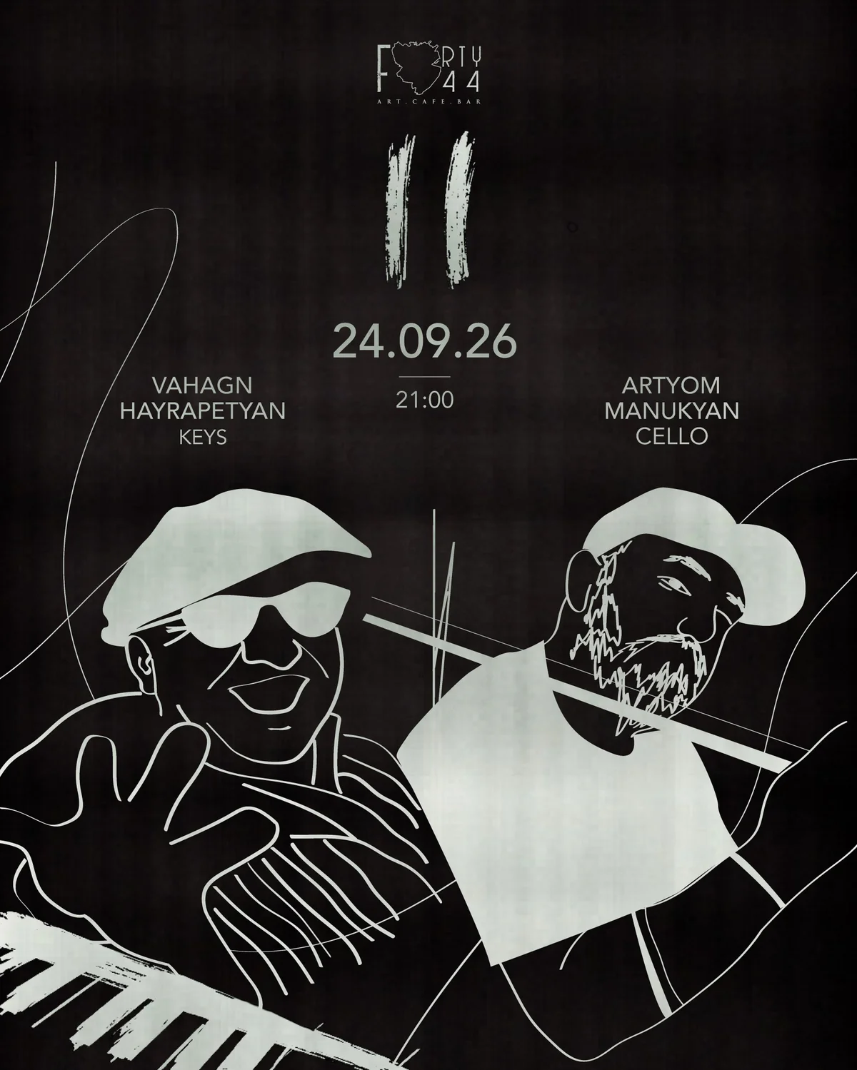 Between Keys & Strings: Vahagn Hayrapetyan & Artyom Manukyan