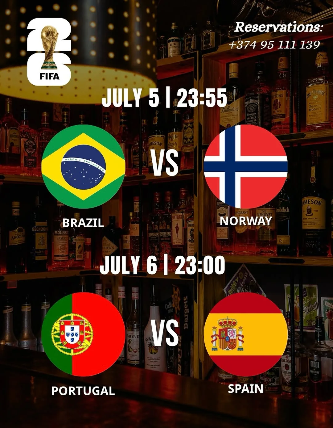 Brazil vs Norway