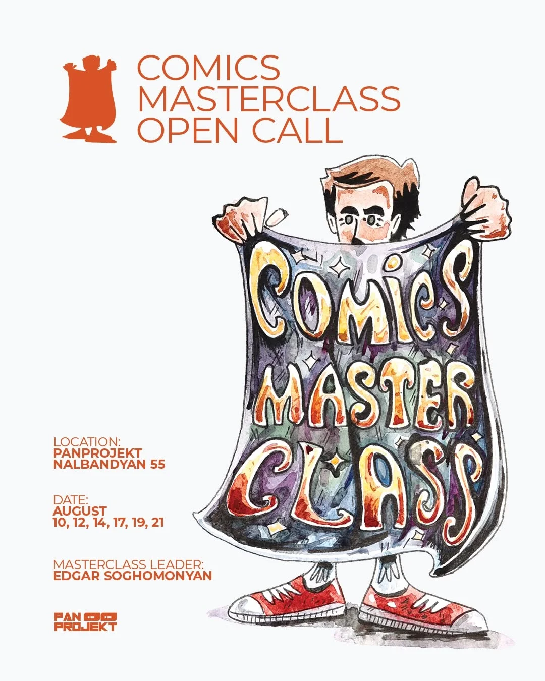 Comics Masterclass with Edgar Soghomonyan