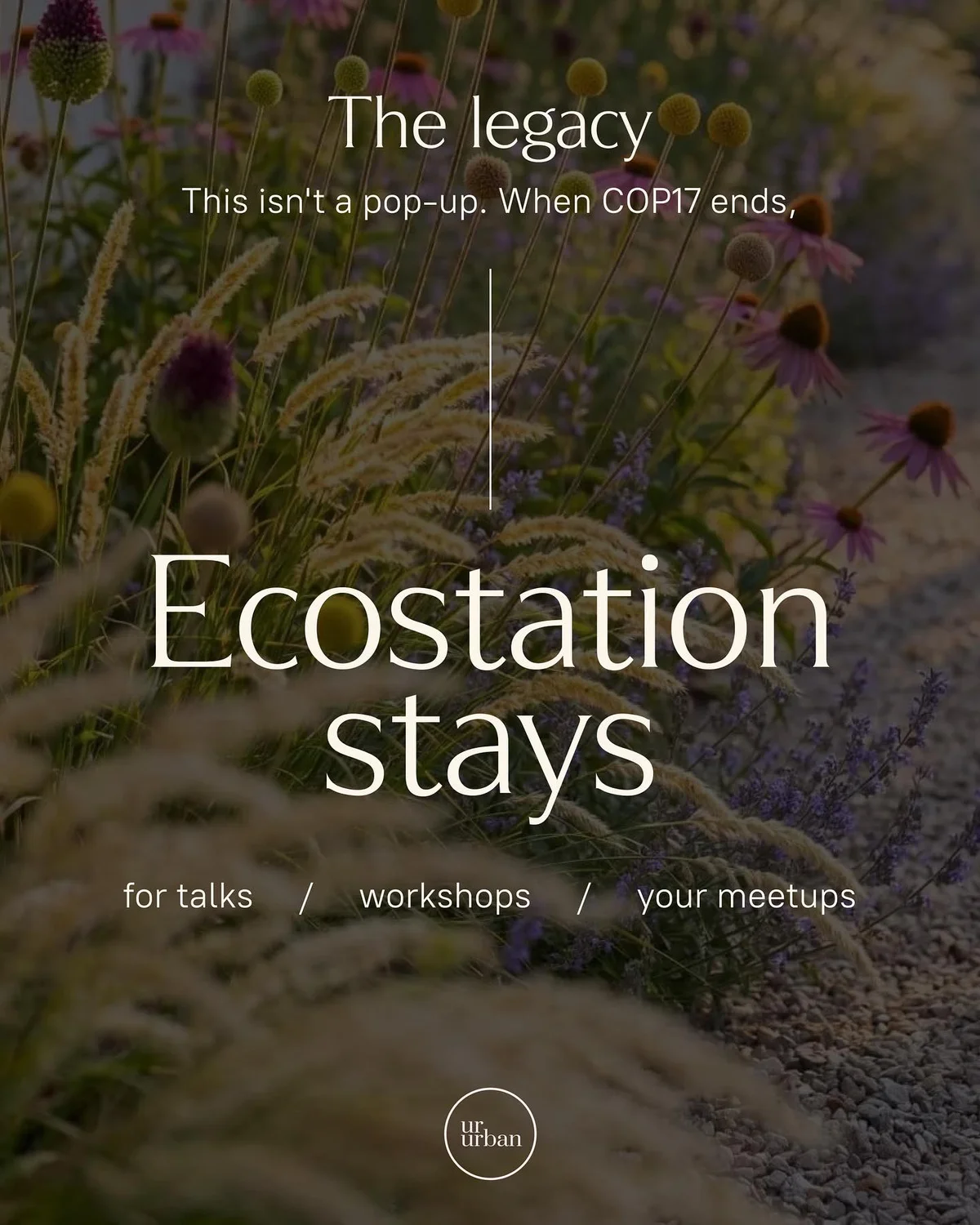 Ecostation Opening