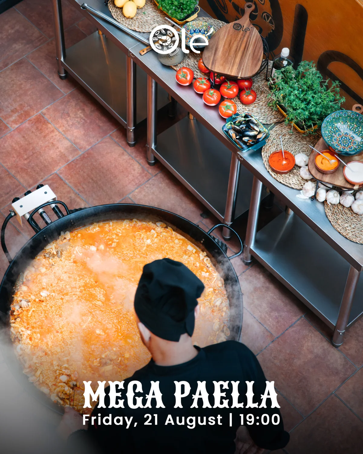 Mega Paella at Olé