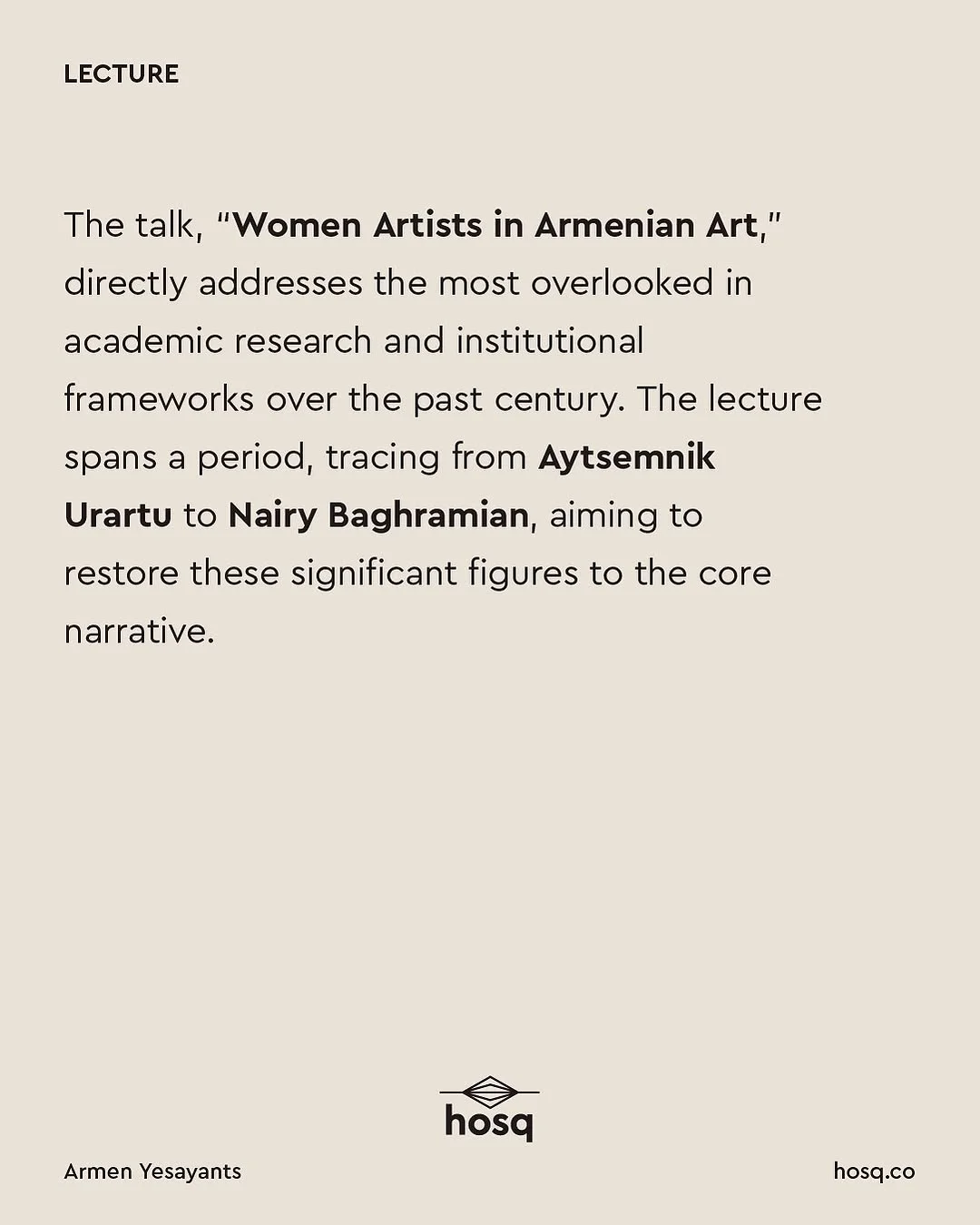 Women Artists in Armenian Art
