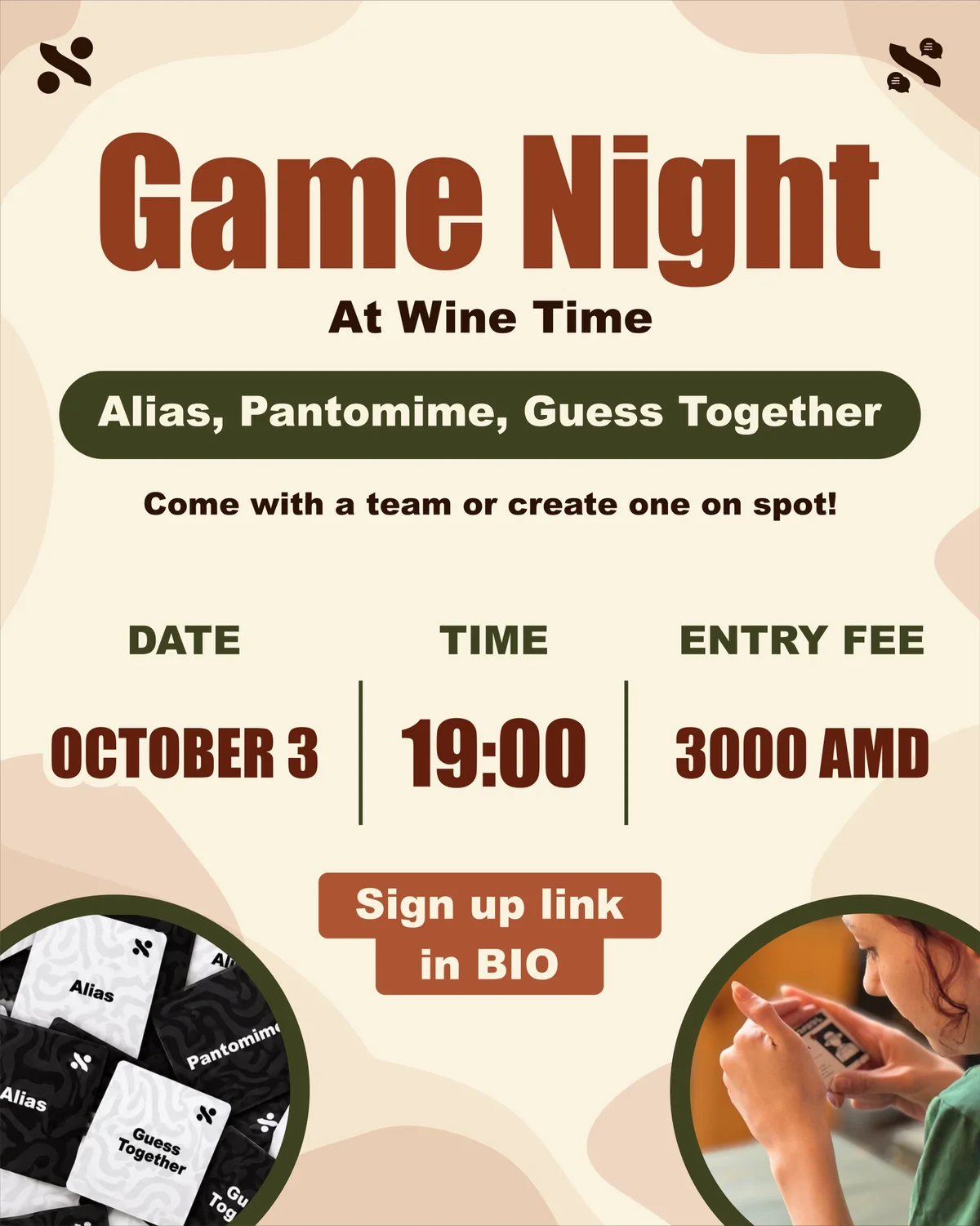 Alias, Pantomime, Guess Together