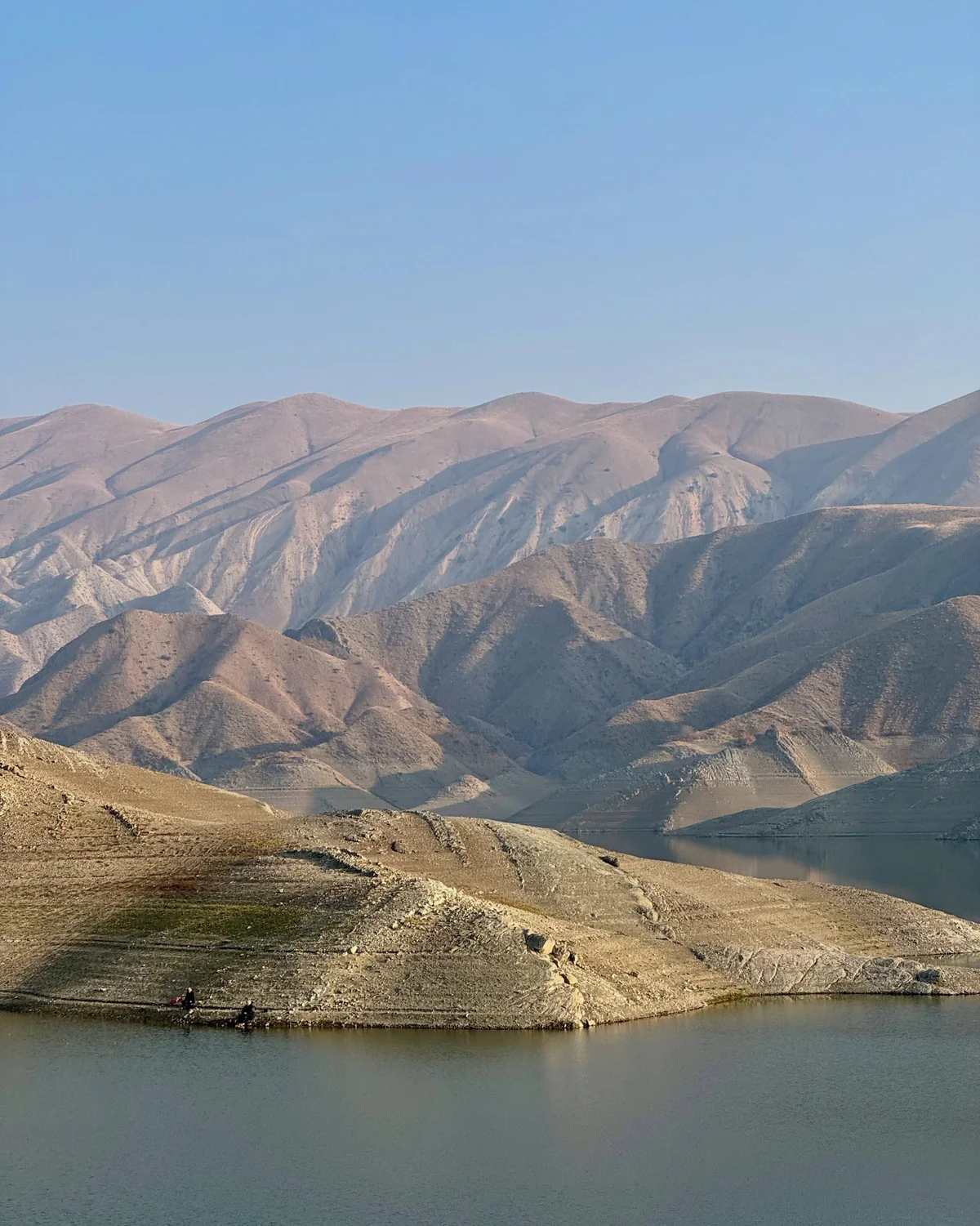 Закат на Азатском водохранилище