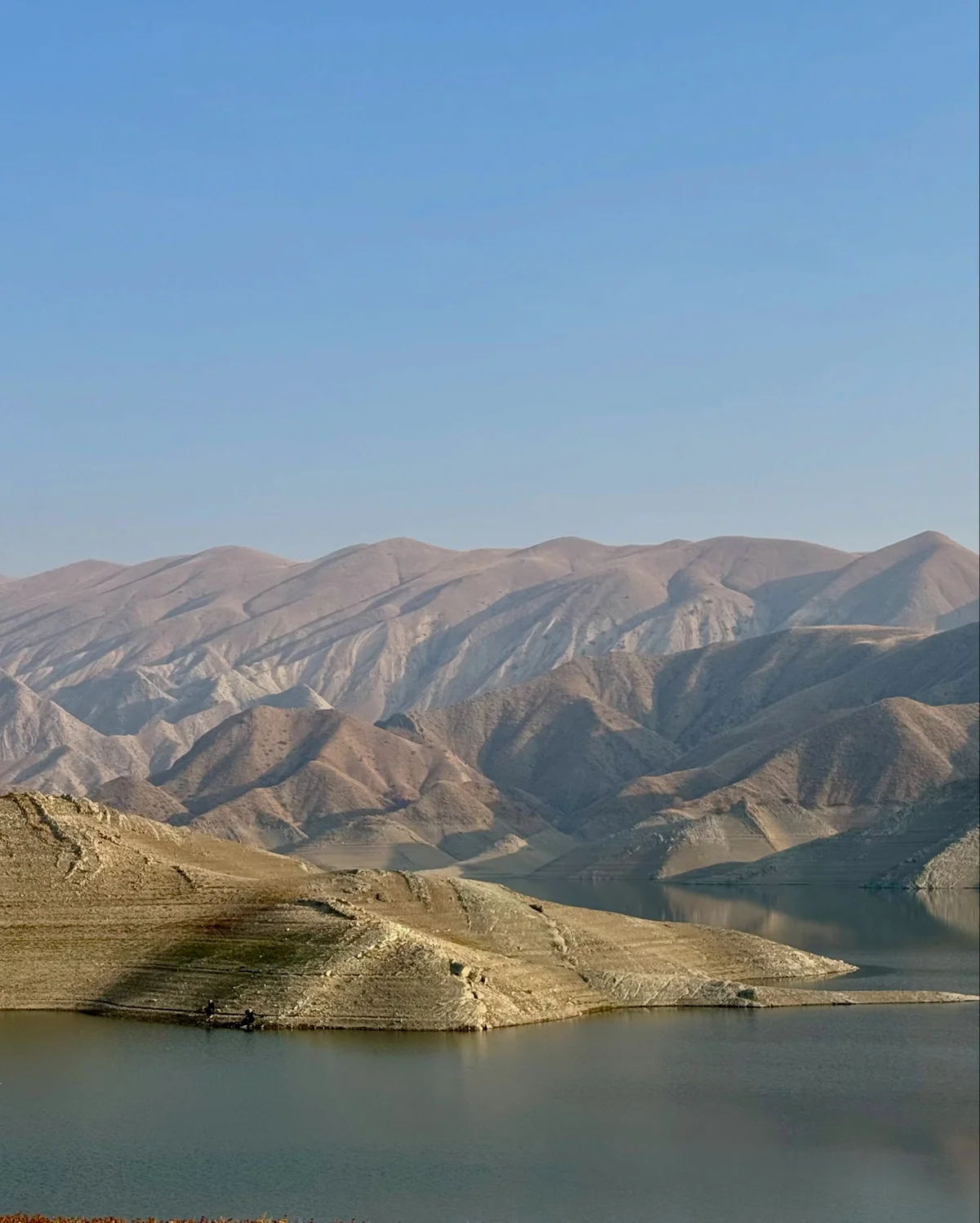 Закат на Азатском водохранилище