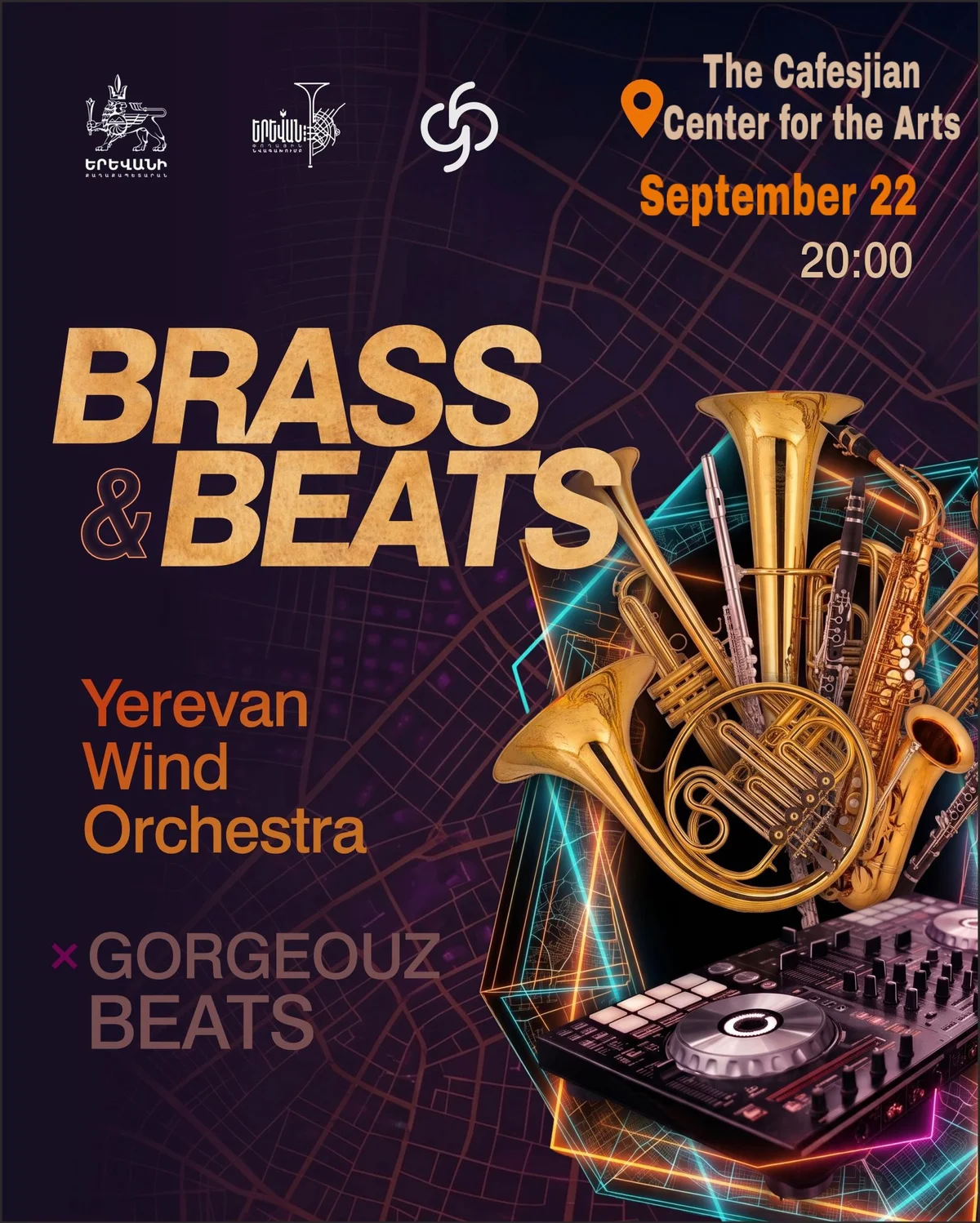 Brass & Beats: Yerevan Wind Orchestra и Gorgeouz Beats