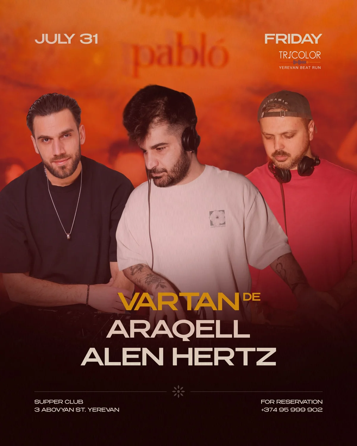 Vartan, Araqell and Alen Hertz