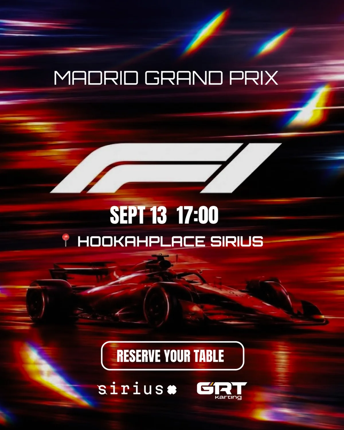 Formula 1 Watch Party: Madrid GP