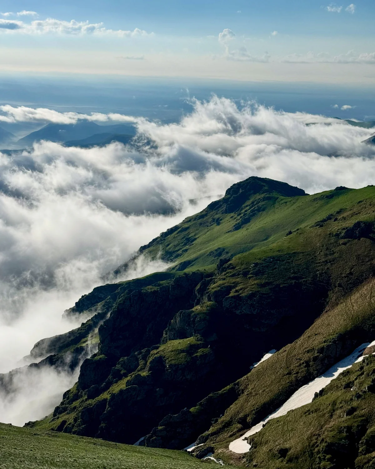 Ascending Mount Khustup