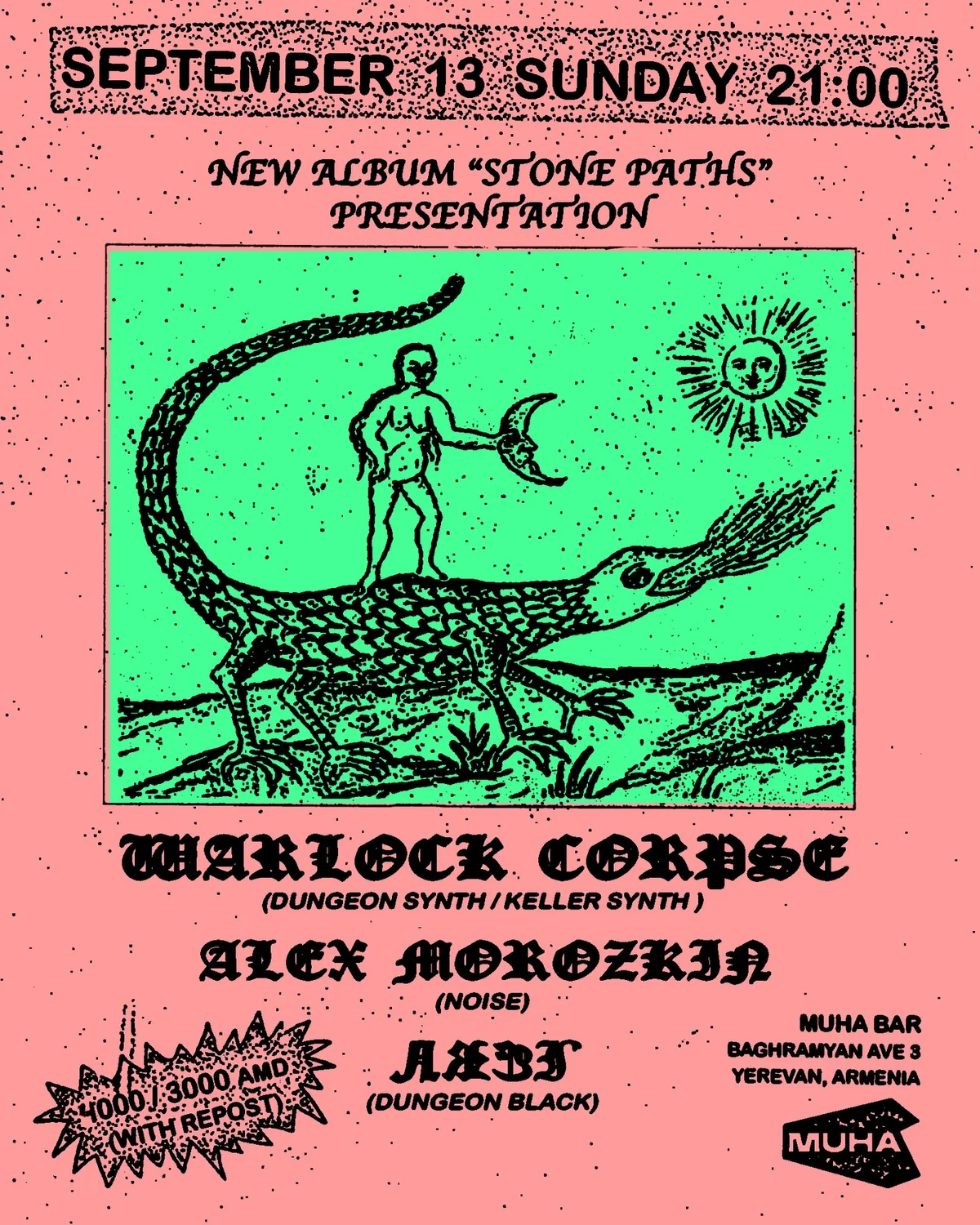 Warlock Corpse: презентация альбома «Stone Paths»