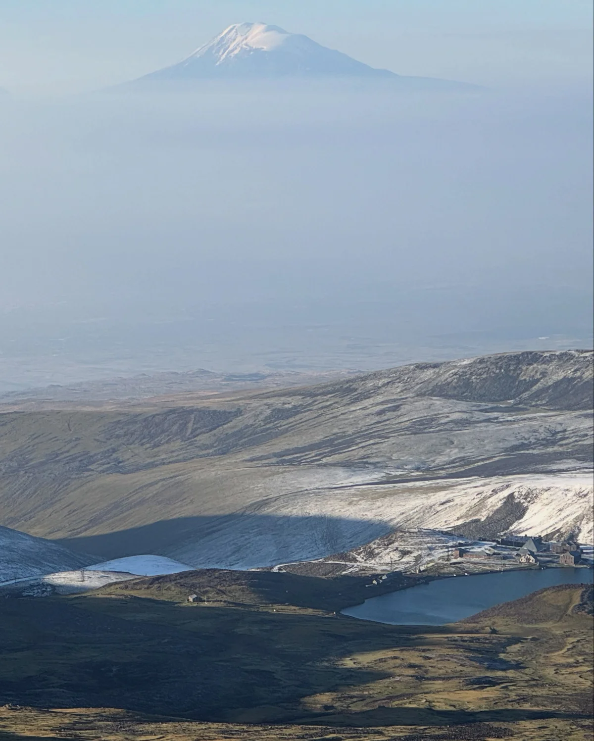 Վերելք Արագածի հարավային գագաթ