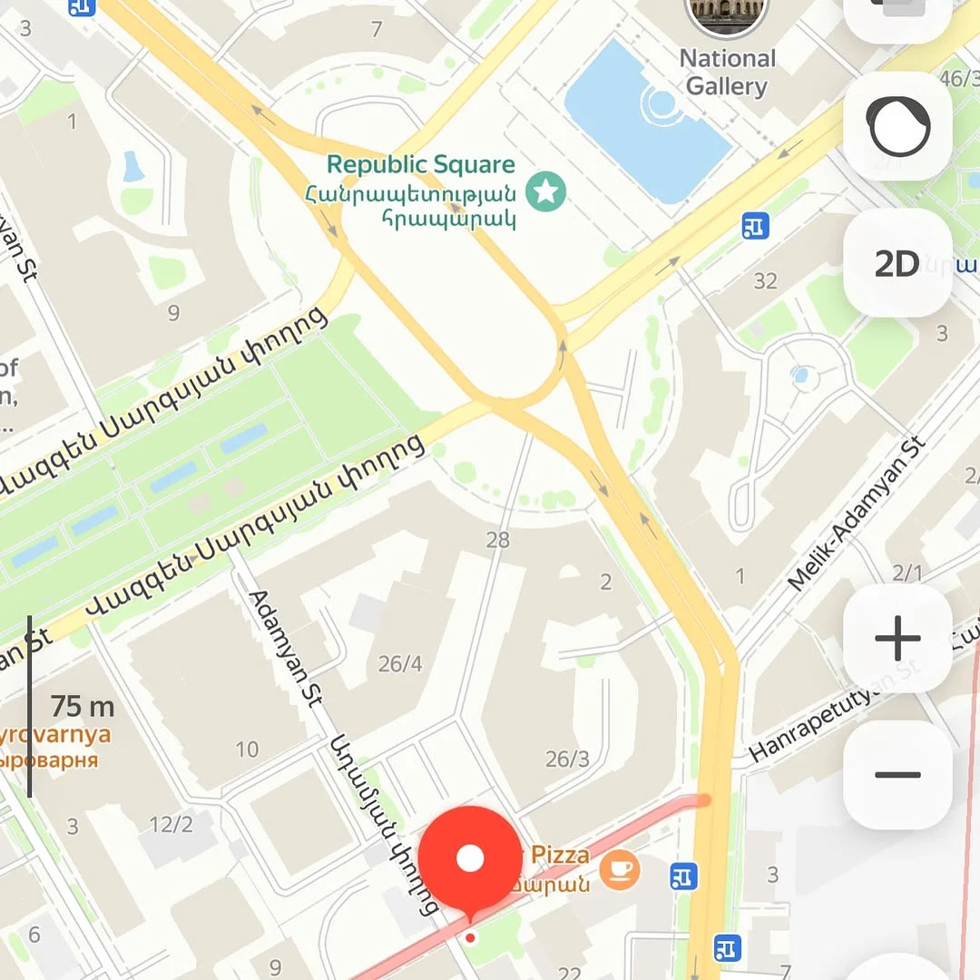 Субботник Green Green в центре Еревана