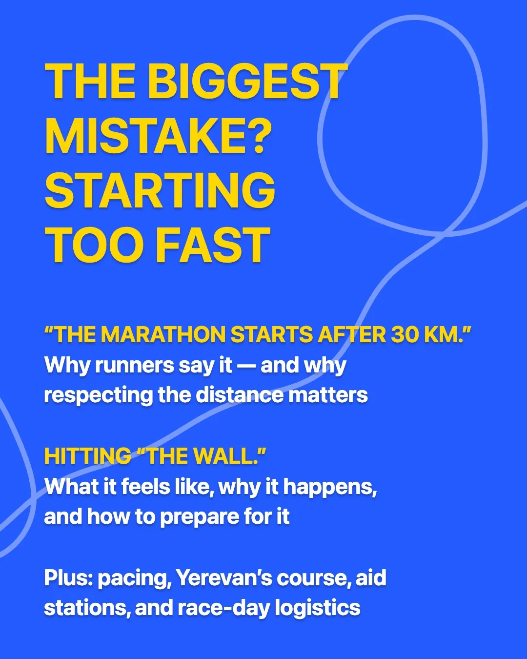 Table Talks #1: How to Prepare for Yerevan Marathon