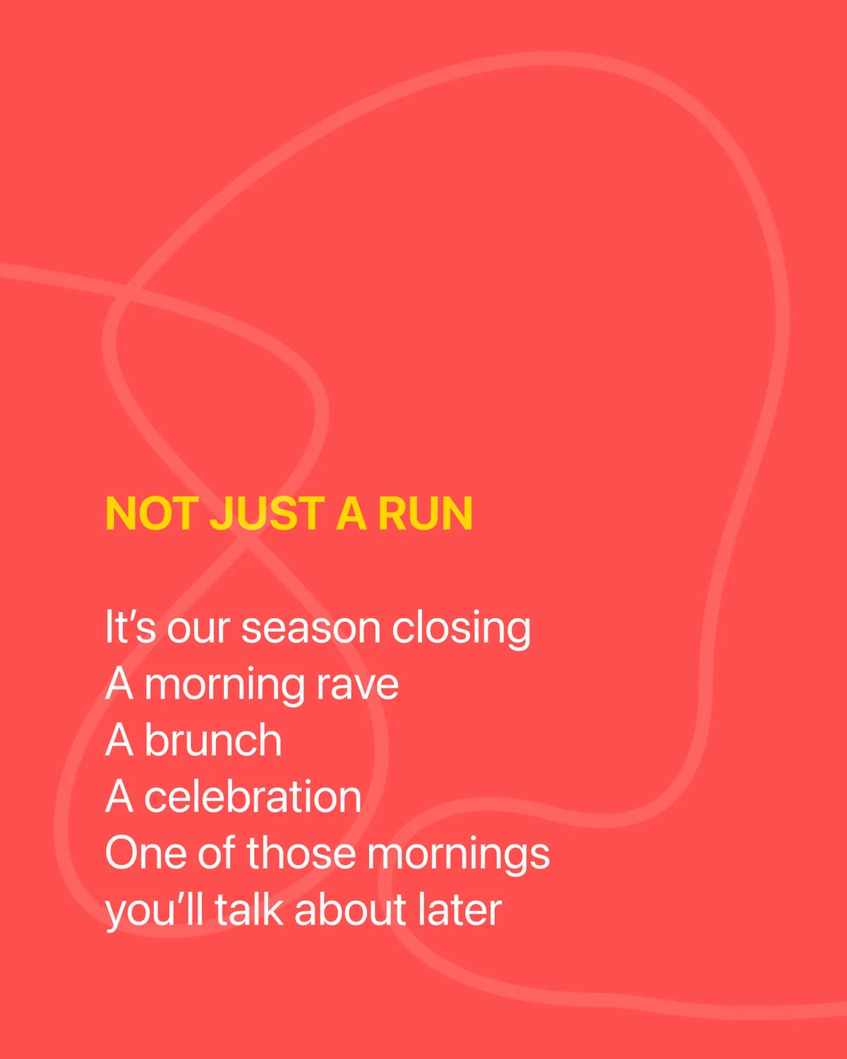 Run & Brunch Season Closing