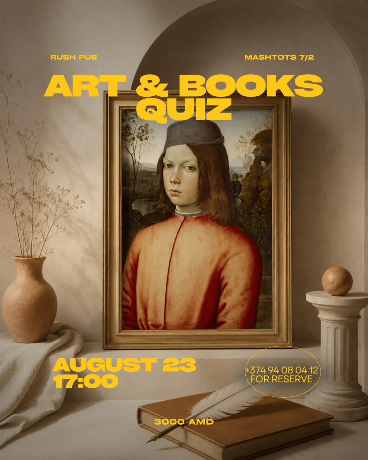 Квиз Art & Books
