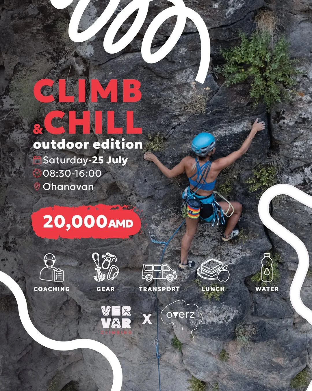 CLIMB & CHILL — Outdoor Edition