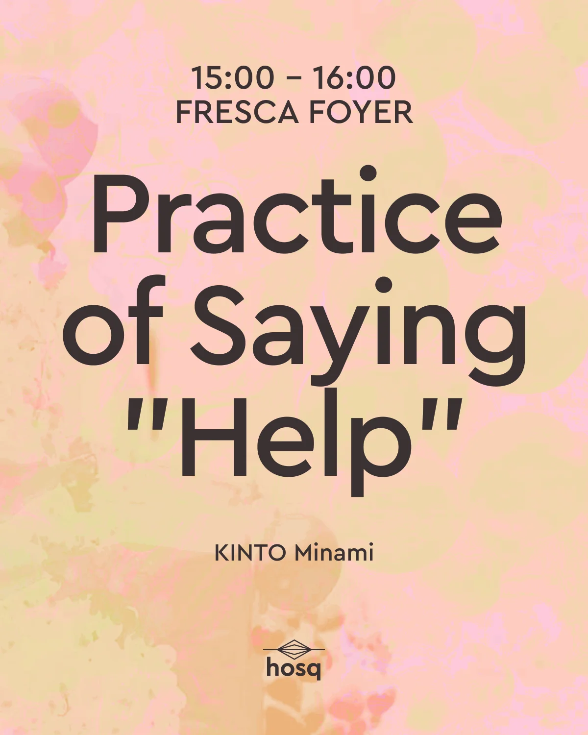 Practice of Saying "Help" | Performance