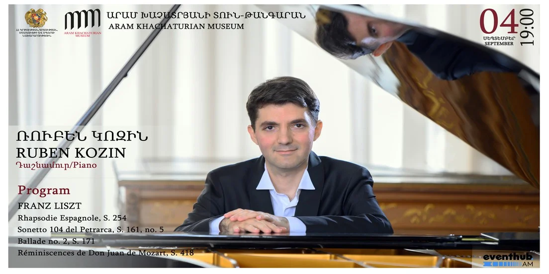 Ruben Kozin: Franz Liszt Piano Recital