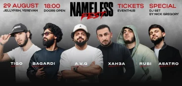 Nameless Fest: A.V.G, Xanza, Bagardi