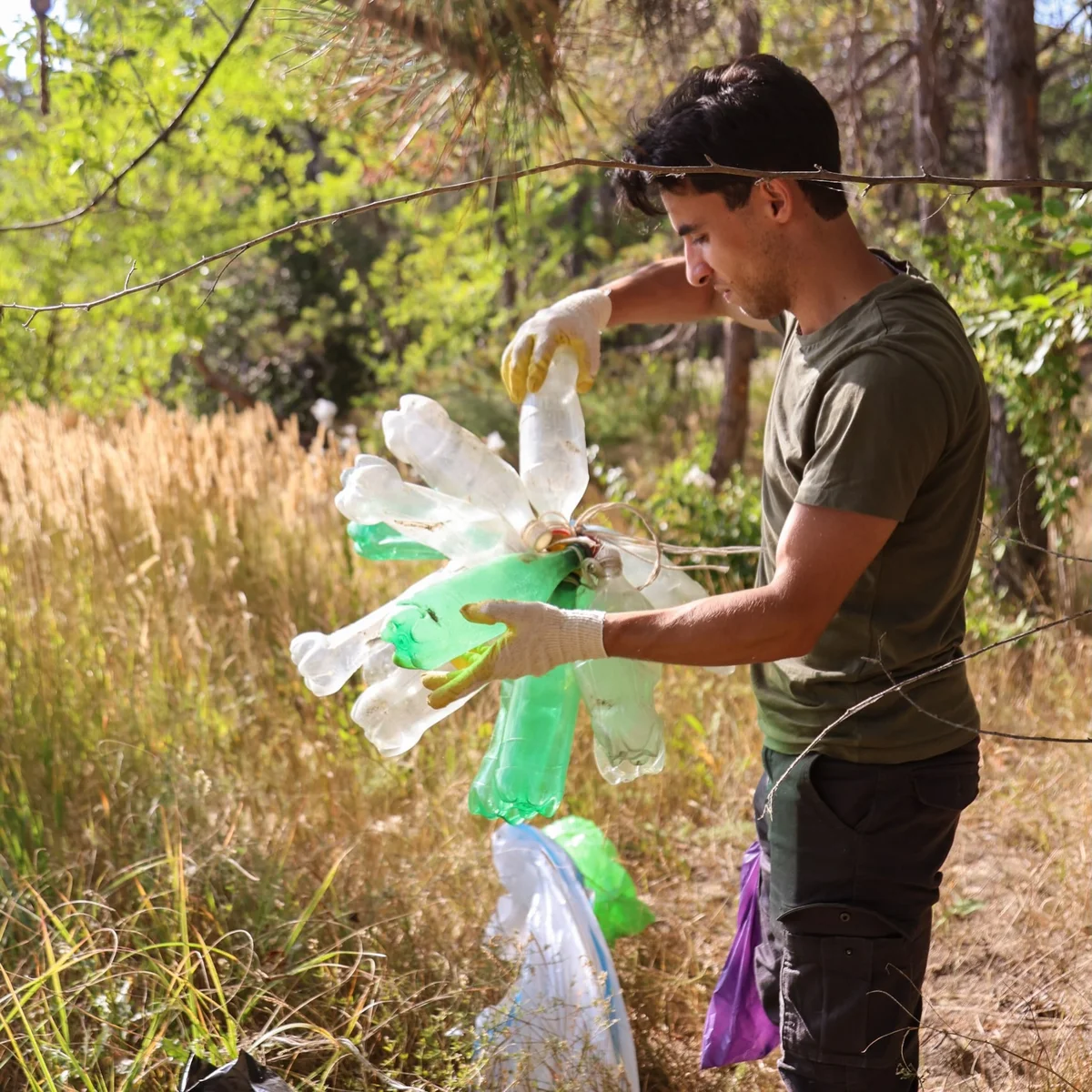 Lake Sevan Shoreline Cleanup and Camping
