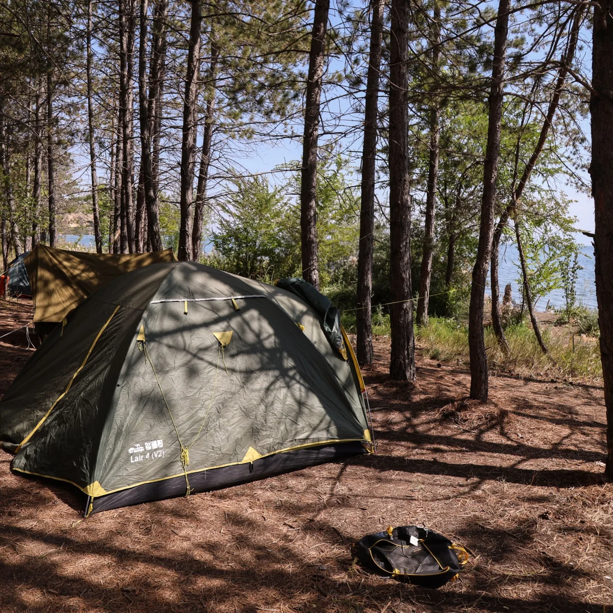 Lake Sevan Shoreline Cleanup and Camping